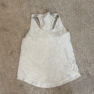 Lululemon Athletica  love Gray Tank Top